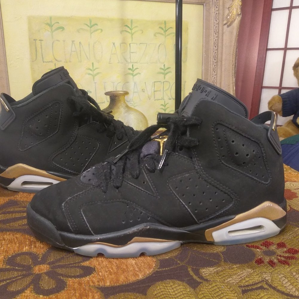 AIR JORDAN 6 Retro DMP GS "Defining Moment" Youth Size 4.5Y CT4964-007 - Picture 5 of 11